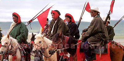Tibet Tour Horserace and Archery Festival