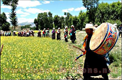 Tibet Tour Onkor Festival