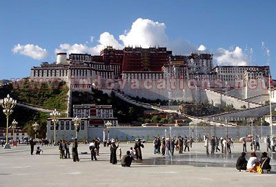Tibet Tour Potala From