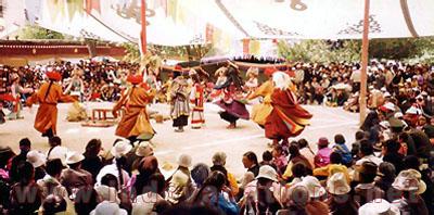 Tibet Tour Shoton Festival Lahsa