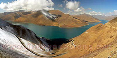 Tibet Tour Yamdrok Turquise Lake