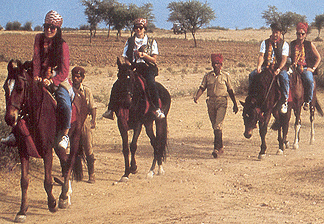 Horse Safari, Horse Safari in Rajasthan