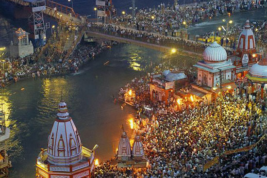 Har Ki Pauri, Holy River Ganges Puja,  Haridwar, Uttarakhand