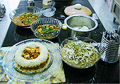 Indian Food Prepared by Teacher