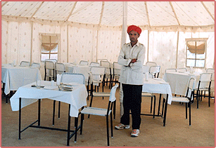 Restaurant at the Desert Camp