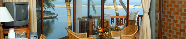Beach and Lake Resort Room Kovalam