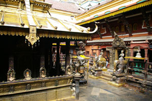 Hiranyavarna Mahavihara or Golden Temple Patan
