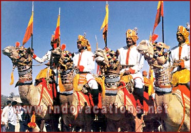  camel Procession-jaisalmer, Rajasthan