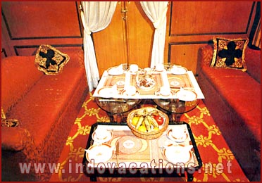 Interior of Palace on Wheels