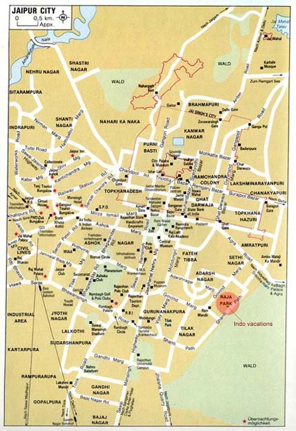 Location Map Indo Vacations