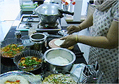 Prparation of Indian Bread (Roti)