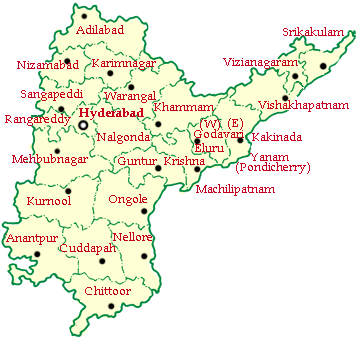 Andhra Pradesh Map