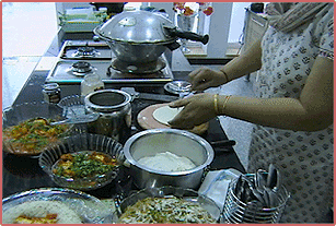 Cooking Demonstration of different breads