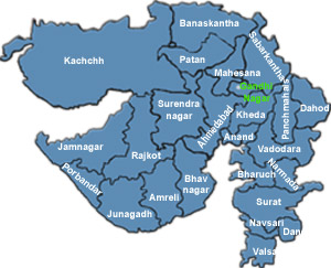 Gujarat Map, Map of Gujarat