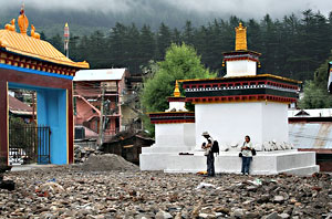 Gadhan Thekchoking Gompa Manali