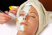 facial at Spa
