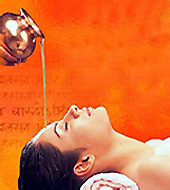 Shirodhara treatment in India