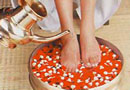 foot care treatment at destination spa