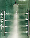 Swiss shower chamber