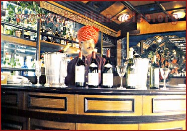 Bar on board the Train