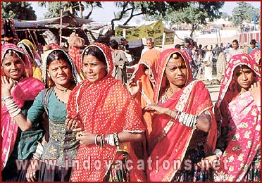 Women during festival in Rajasthan