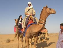 Camel Safari in India