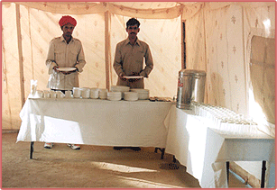 Dining Hall at the Base Camp