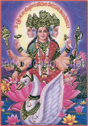 Goddess Gayatri