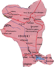 Idukki, Idukki Map