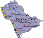 Kozhikode, Kozhikode Map