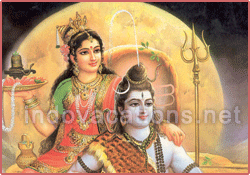 Lord Shiva and Parvati