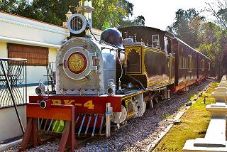 recorrido en la India en tren