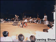 Evening Show at the Desert Camp, Jaisalmer