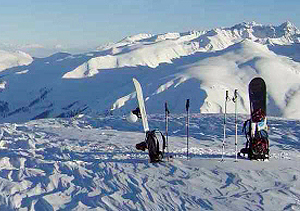 Skiing in Kashmir