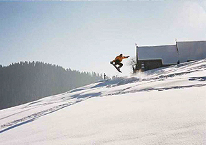 Skiing in Kashmir