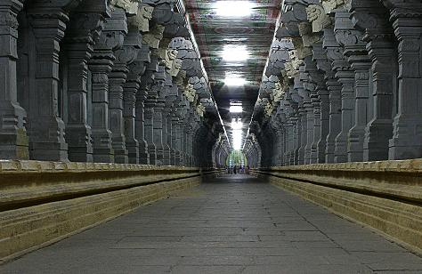Ramanatha swamy Temple Corridor