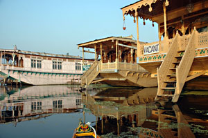 Houseboats in Kashmir
