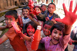 Holi Festival Nepal