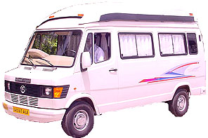 Rajasthan Tempo Traveler Autoverleih !