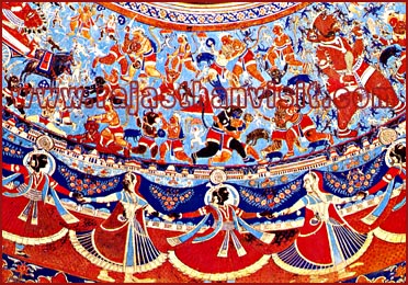 Religious Painting-Ramgarh,  Rajasthan