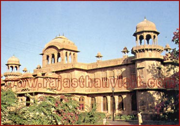 Lalgarh palace (Side view)-Bikaner, Rajasthan