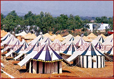 Swiss tent in Pushkar Rajasthan