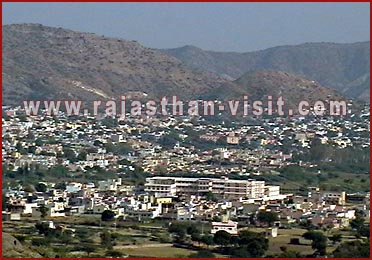 Wide view of Pushkar
