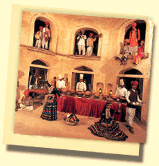 Rajasthani de danzas a la hora de una organización para nuestro viaje del grupo