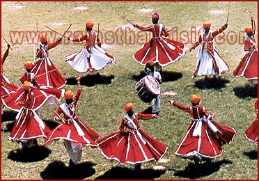Gair Dance in Rajasthan