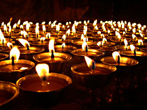 Butter Lamp Festival Tibet