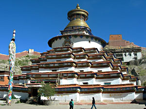 Kumbum Stupa Gyantse